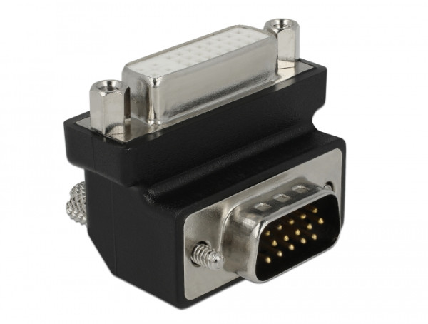 DeLOCK DVI/VGA DVI 24+5 F VGA 15 M Schwarz (65425)