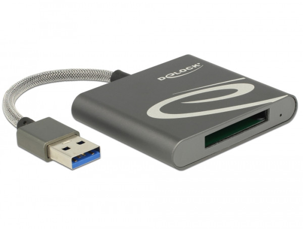 DeLOCK 91583 Kartenleser USB 3.2 Gen 1 3.1 Gen 1 Grau (91583)