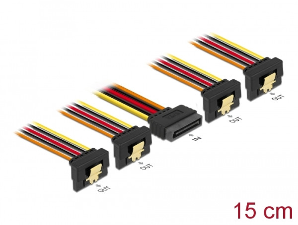 DeLOCK 60166 Internes Stromkabel 0,15 m (60166)