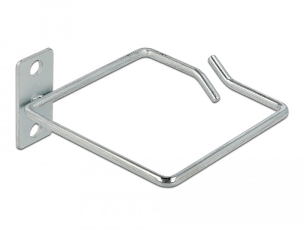 DeLOCK Kabelbügel 80 x 80 mm mit seitlich versetzter Montageplatte Metall (66518)