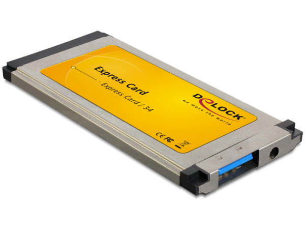 DeLOCK USB 3.0 Express Card Schnittstellenkarte/Adapter USB 3.2 Gen 1 3.1 Gen 1 (61872)