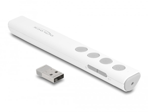 DeLOCK USB Laser Presenter weiß (64251)