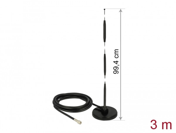 DeLOCK 12432 Netzwerk-Antenne Richtantenne 7 dBi (12432)