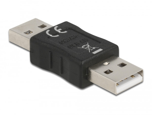 DeLOCK 65011 Kabeladapter USB-A Schwarz (65011)
