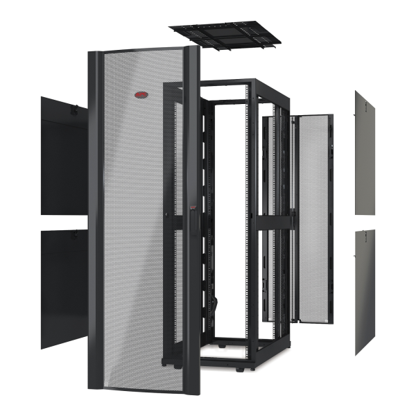 APC NetShelter SX 48U 600mm Wide x 1070mm Deep Enclosure without Sides Grey RAL7035 Freistehendes Gestell (AR3107GX609)