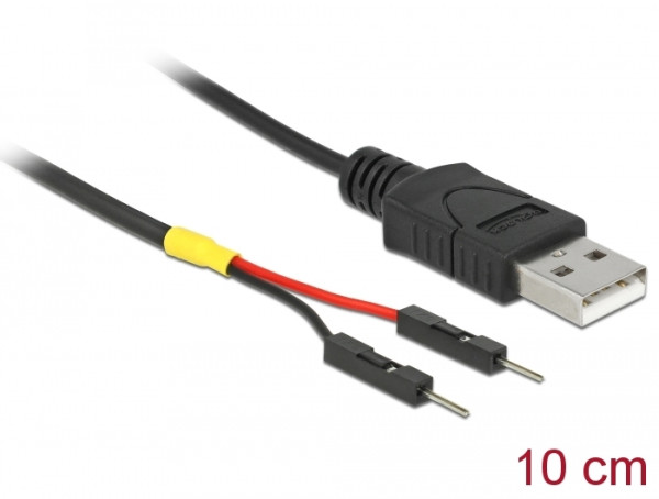 DeLOCK 85400 USB Kabel 0,1 m USB A Schwarz (85400)