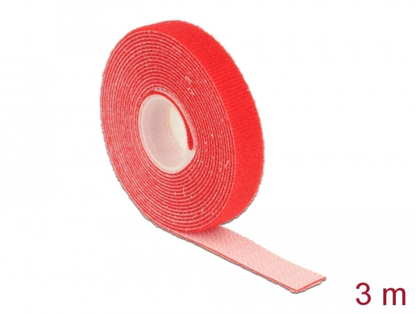 DeLOCK 18718 Klettverschluss Rot 1 Stücke (18718)