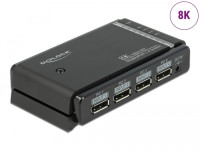 DeLOCK DisplayPort 1.4 Switch 2 x 2 DisplayPort in zu 1 x 2 DisplayPort out 8K (87750) DeLOCK DisplayPort 1.4 Switch 2 x 2 DisplayPort in zu 1 x 2 DisplayPort out 8K (87750)