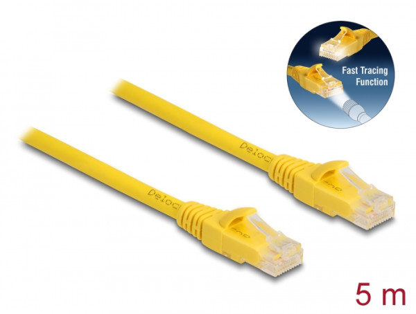 DeLOCK RJ45 Kabel Cat.6A U/UTP Fast Tracing 5 m (80104)