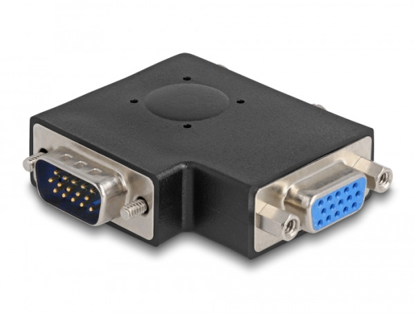 DeLOCK VGA M/F 15-p VGA Schwarz (65345)