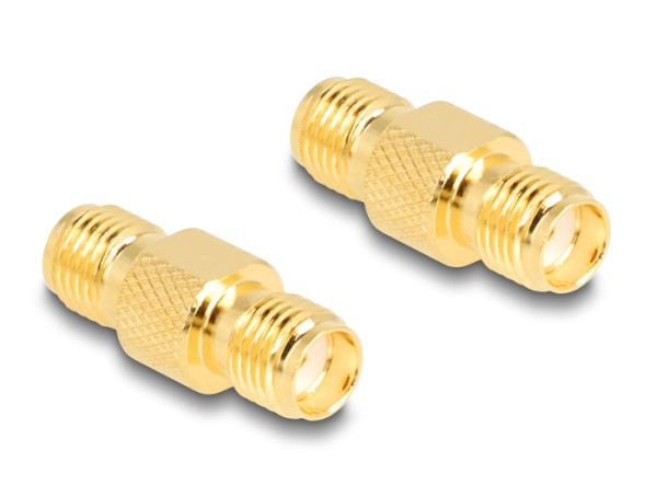 DeLOCK Adapter SMA Buchse zu SMA Buchse HBI59-1 (90196)