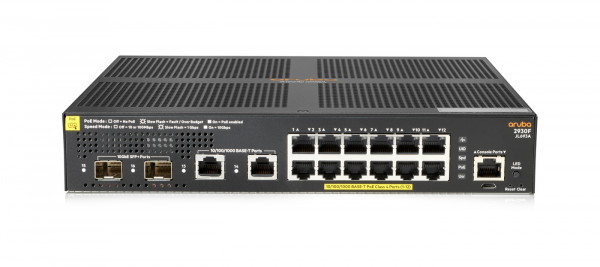 HPE Aruba 2930F 12G PoE+ Switch (JL693A)