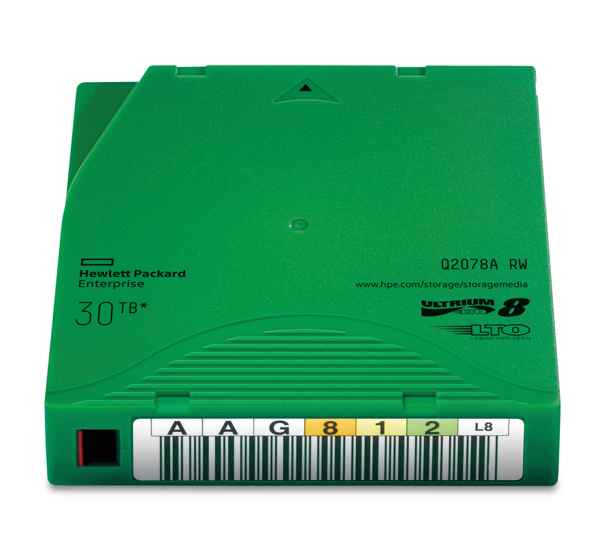 HPE LTO-8 30TB RW Data Cartridge (Q2078A)