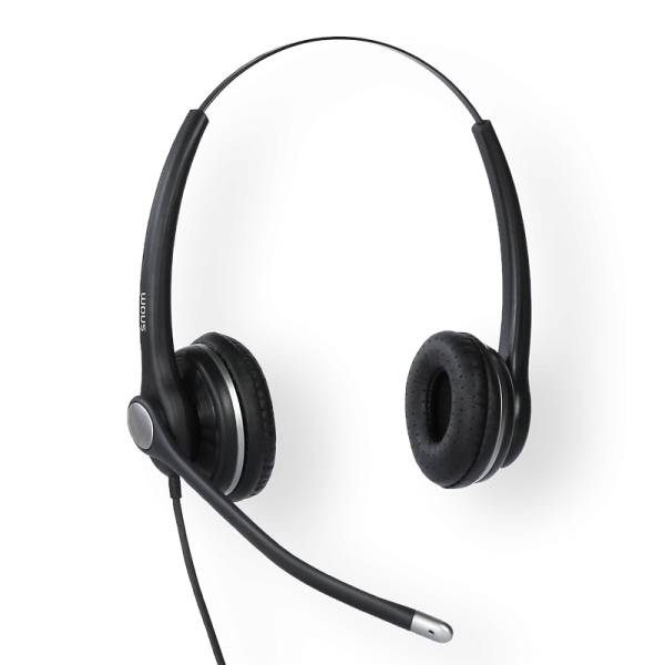 Snom A100D Binaurales Headset On-Ear (4342)