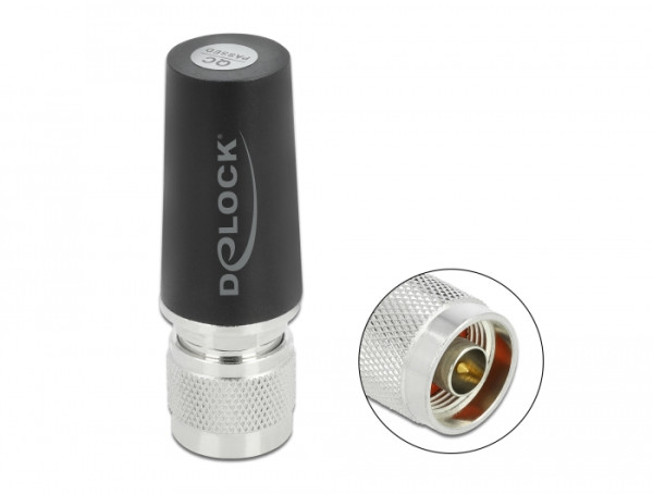DeLOCK LTE Antenne N Stecker 3 dBi omnidirektional starr Dachmontage outdoor (12604)