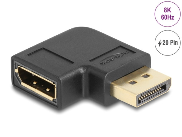 DeLOCK 66297 Kabeladapter DisplayPort Schwarz (66297)