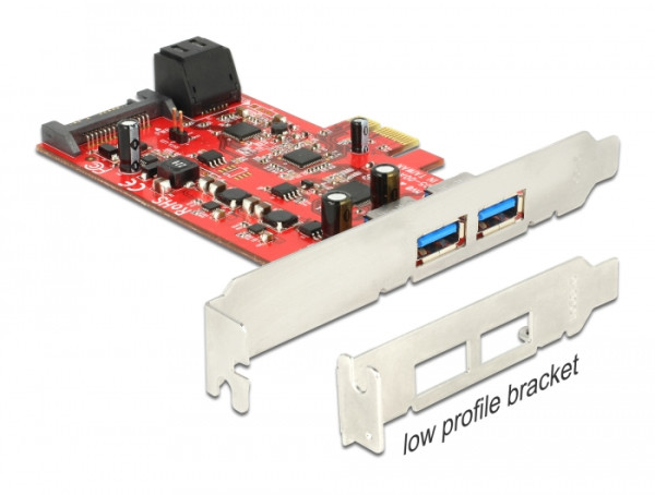 DeLOCK 89389 Schnittstellenkarte/Adapter Eingebaut SATA, USB 3.2 Gen 1 3.1 Gen 1 (89389)