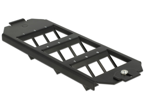 DeLOCK 86281 Montage-Kit Schwarz Metall (86281)