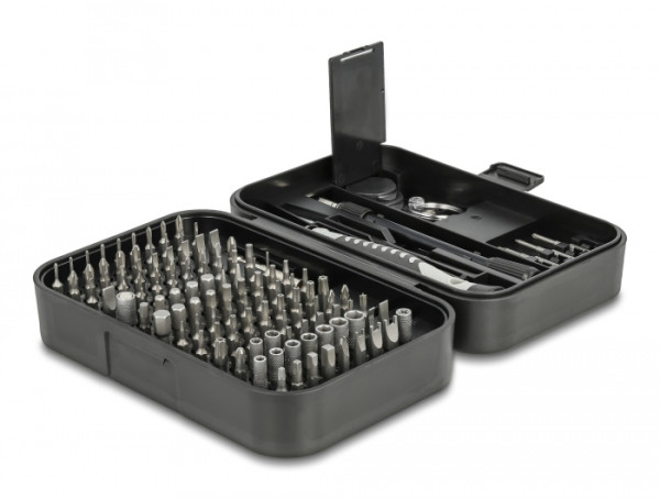 DeLOCK Präzisions Schraubendreher Set 130-teilig (64167)