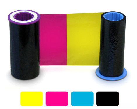 Zebra Ribbon, Zebra i Series, Color-YMCK, 625 Images, Re (800012-446SE)