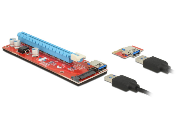 DeLOCK 41423 Schnittstellenkarte/Adapter Eingebaut PCI, SATA, USB 3.2 Gen 1 3.1 Gen 1 (41423)
