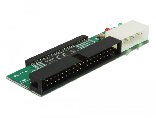 DeLOCK Adapter 3.5“ IDE 40pin / 2.5“ IDE HDD/SSD 44pin Schnittstellenkarte/Adapter (61631)