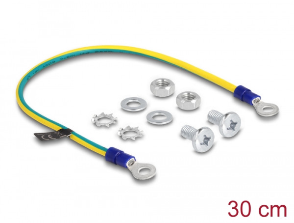 DeLOCK Erdungskit für Netzwerkschrank 30 cm (66866)
