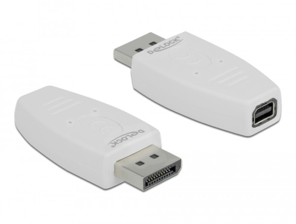 DeLOCK Displayport/mini Displayport Weiß (65240)