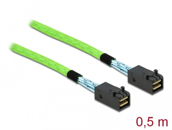 DeLOCK PCI Express Kabel Mini SAS HD SFF-8673 zu SFF-8673 0,5 m (86624)