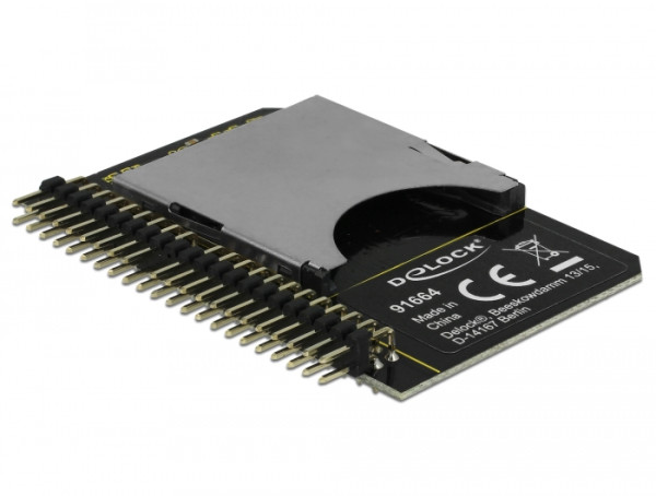 DeLOCK Converter IDE 44pin > SD Card SATA-Kabel (91664)