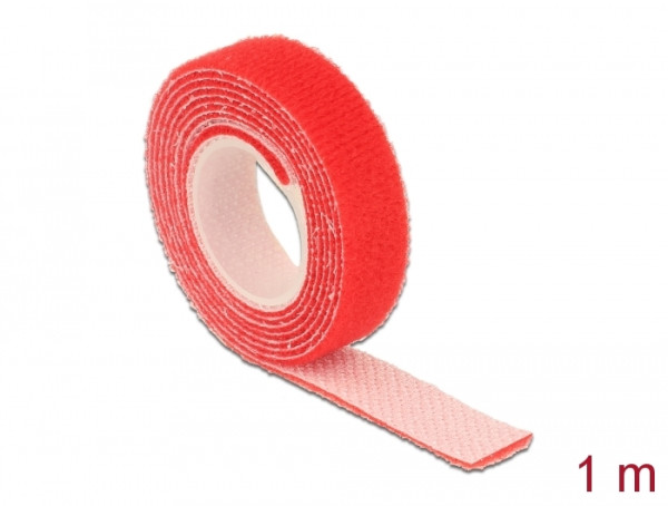 DeLOCK 18717 Klettverschluss Rot 1 Stücke (18717)
