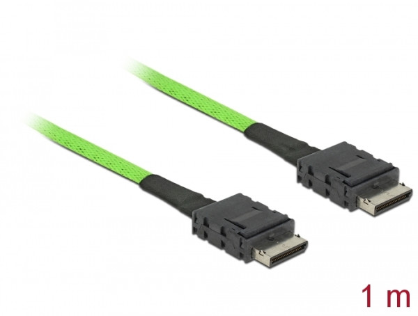 DeLOCK 85214 Serial Attached SCSI SAS-Kabel 1 m Schwarz (85214)