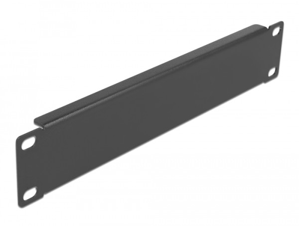 DeLOCK 10″ Netzwerkschrank Blindabdeckung 1 HE schwarz (66660)