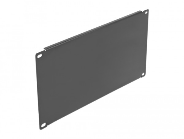 DeLOCK 19″ Netzwerkschrank Blindabdeckung 4 HE schwarz (66665)