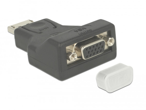 DeLOCK 60162 Steckdosensicherung VGA Transparent 10 Stücke (60162)