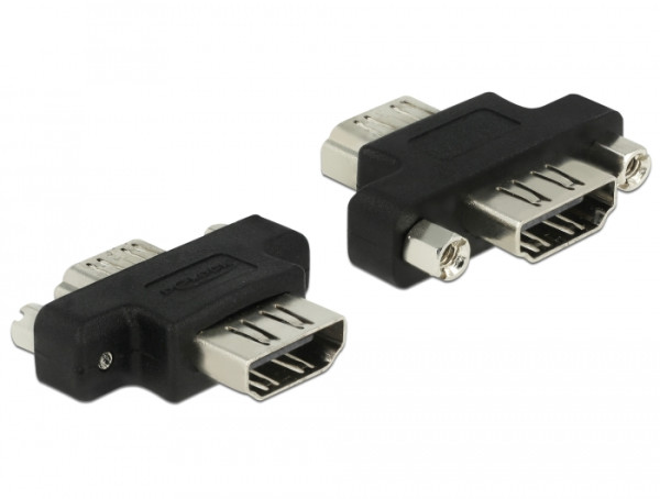 DeLOCK HDMI A 19-p HDMI A Schwarz (65313)