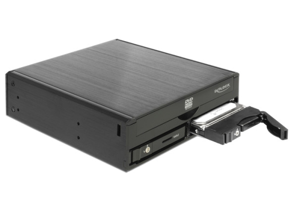 DeLOCK 47230 ODD-Gehäuse 13,3 cm 5.25" SATA III Schwarz (47230)