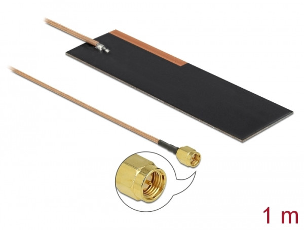 DeLOCK 12620 Netzwerk-Antenne SMA 2 dBi (12620)