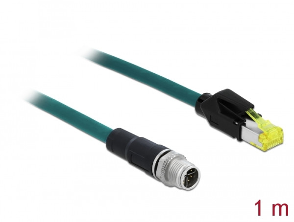 DeLOCK 85429 Netzwerkkabel Blau 1 m Cat6a S/FTP S-STP (85429)