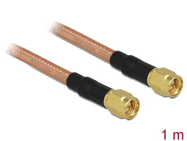 DeLOCK 88895 Koaxialkabel RG-142 1 m SMA (88895)
