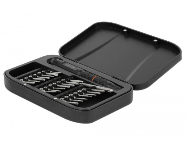 DeLOCK Werkzeugkit für Computer und Smartphones 23-teilig (64066)