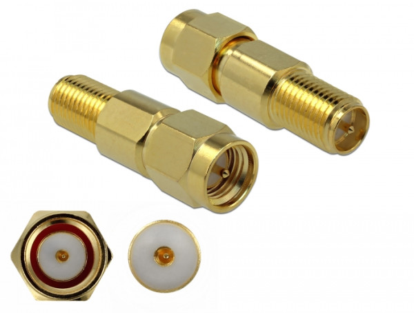 DeLOCK 89991 Koaxialstecker SMA 1 Stücke 50 Ohm (89991)