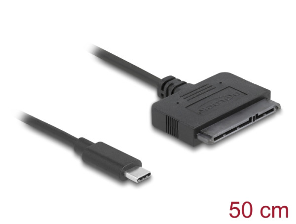 DeLOCK USB Type-C Konverter zu 22 Pin SATA 6 Gb/s (63803)