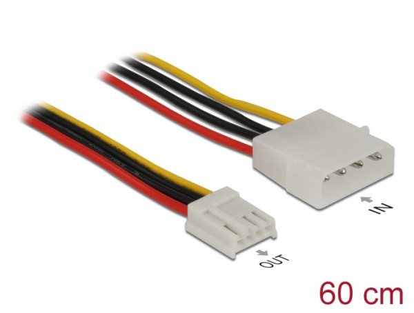 DeLOCK 83822 Internes Stromkabel 0,6 m (83822)