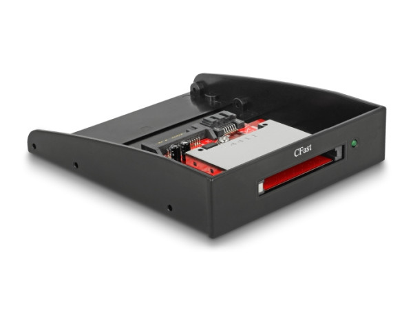 DeLOCK 91496 Kartenleser SATA Eingebaut Schwarz (91496)