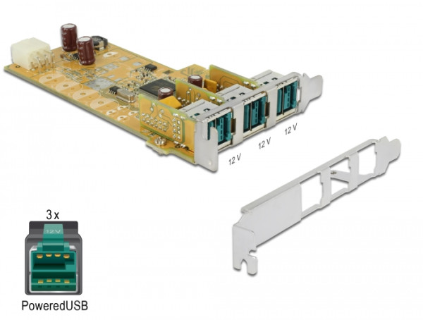 DeLOCK 89656 Schnittstellenkarte/Adapter Eingebaut USB 2.0 (89656)