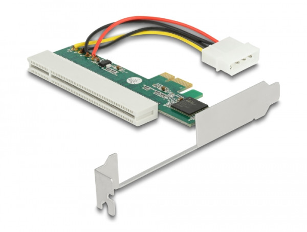 DeLOCK Riser Karte PCI Express x1 zu 1 x PCI 32 Bit 5 V Slot Broadcom (90063)