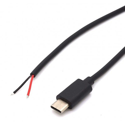 Raspberry Pi KABEL USB TYPE C MIT OFFENEN KA (USB-C KAB STROM 1M)