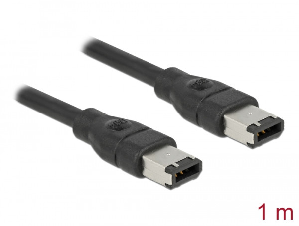 DeLOCK FireWire A/A, 1.0m 1 m Grau (82573)